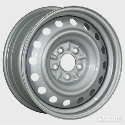 Magnetto 16017 16/6.5 4*100 ET50 Стальной/Серебристый