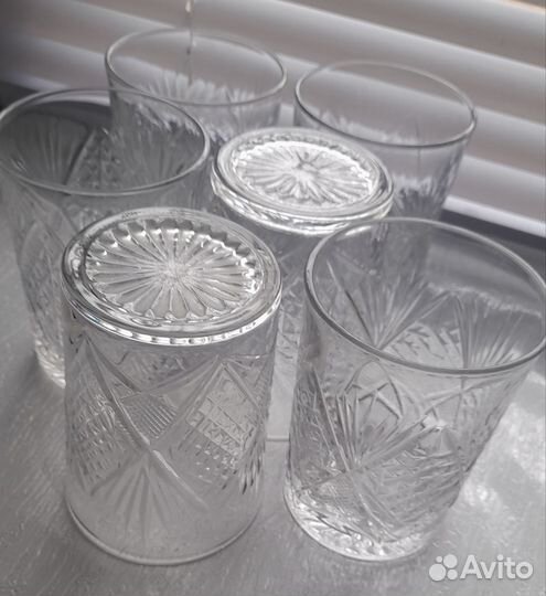 Хрустальные стаканы СССР
