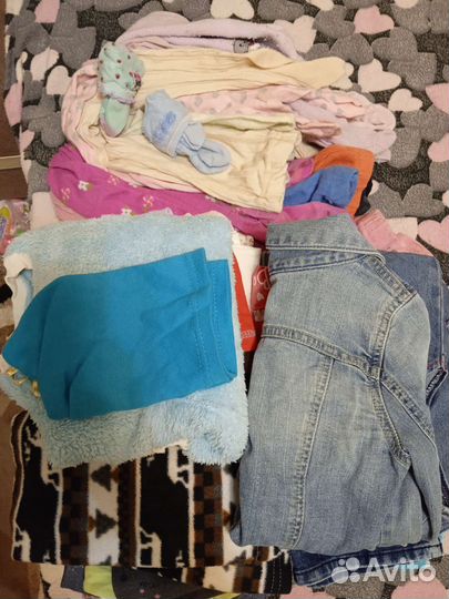 Вещи на девочку пакетом 104 рост