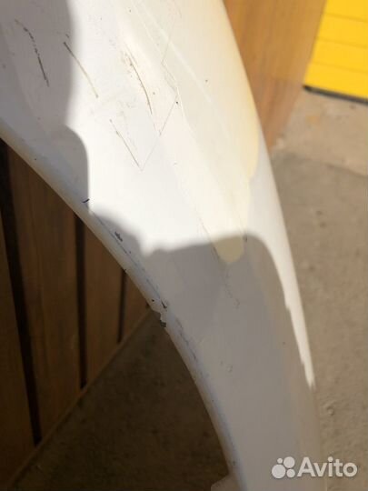 Крыло переднее левое renault logan 2