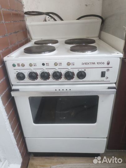 Плита электрическая бу с духовкой