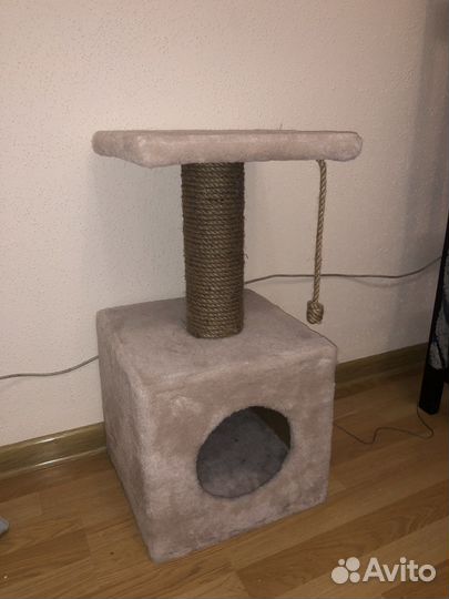 Когтеточка домик для кошки
