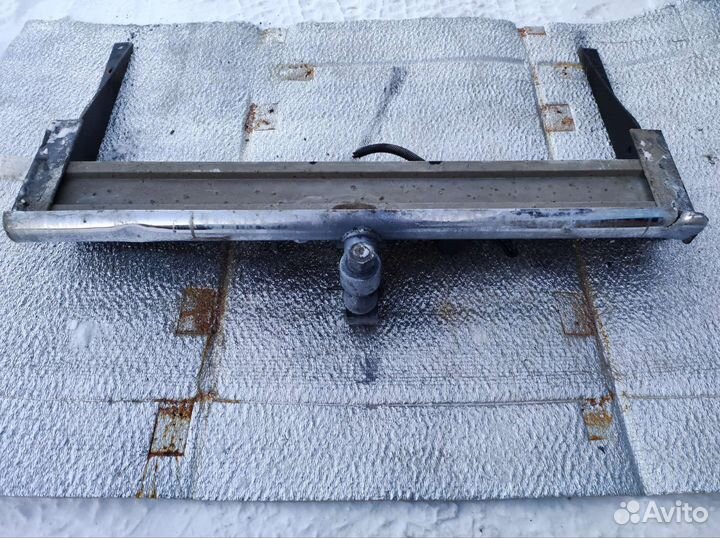 Фаркоп с подножкой land cruiser-Прадо-95