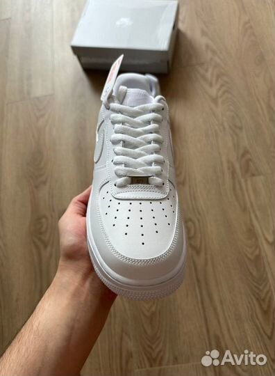 Кроссовки Nike AIR force 1 белые