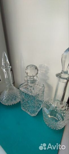 Графины, фужеры, наборы с рюмками