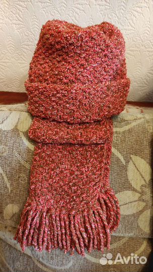 Комплект шапка и шарф