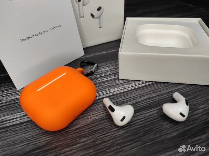 Airpods 3 (premium) + чехол и гарантия