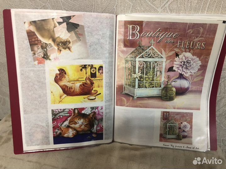 Декупажная карта