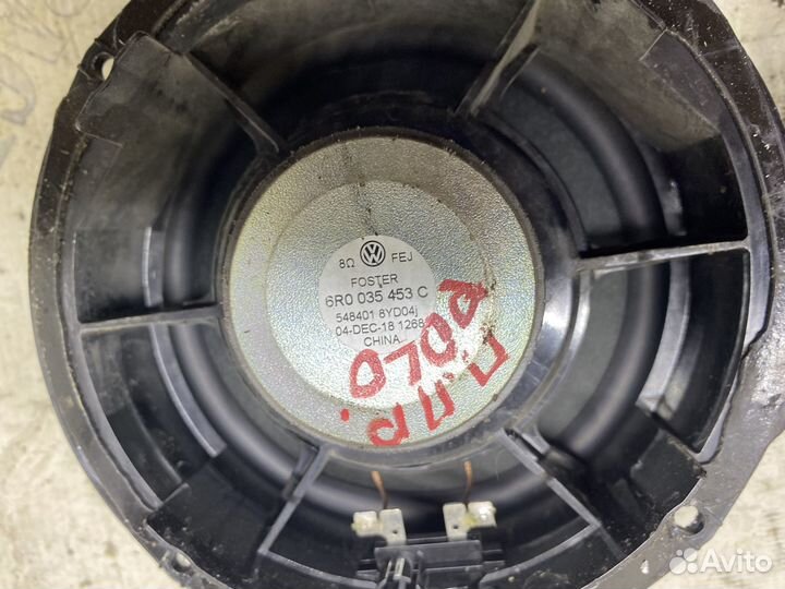Динамик штатный volkswagen polo 8om седан