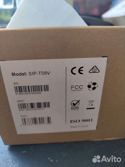 SIP телефон Yealink SIP-T58