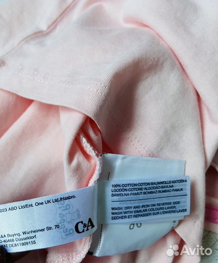 Комплект для девочки 98 C&A Германия новый