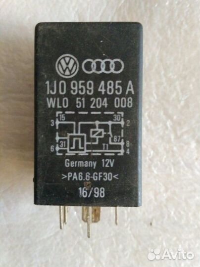 Реле Volkswagen Passat B5 1996-2000