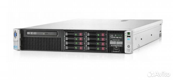 Сервер HP DL380P G8 E5-2670 V2 64GB 8X2,5 P420I 2X