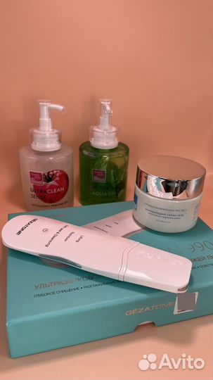 Ультразвуковой прибор для ухода за кожей лица