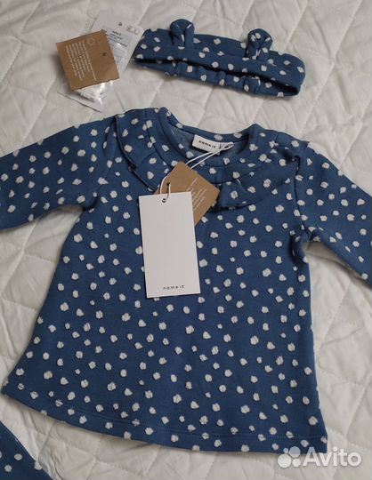 Фирменная одежда новая на девочку 56