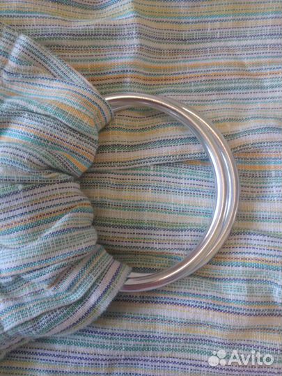 Слинг с кольцами льняной