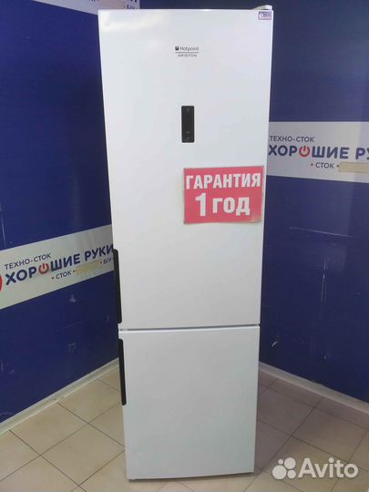 Холодильник бу hotpoint-ariston с гарантией 1 год