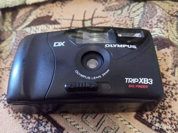 Плёночный фотоаппарат olympus trip xb3 с дефектом