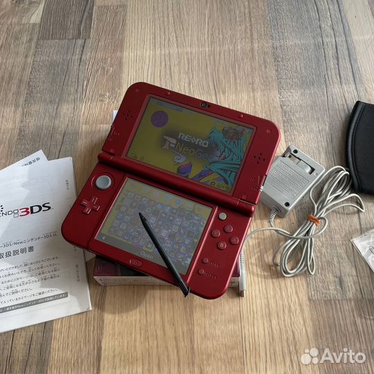 New Nintendo 3DS XL Red Metallic 64Gb