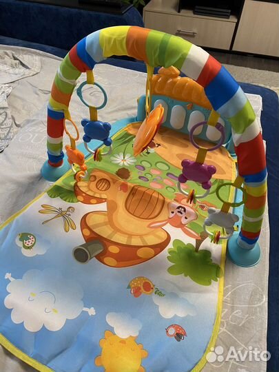 Коляска -люлька и коврик развивающий