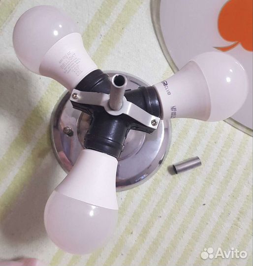 Люстра потолочная бу с энерго-ми лампочками