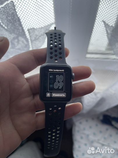 Часы apple watch 3 42mm nike