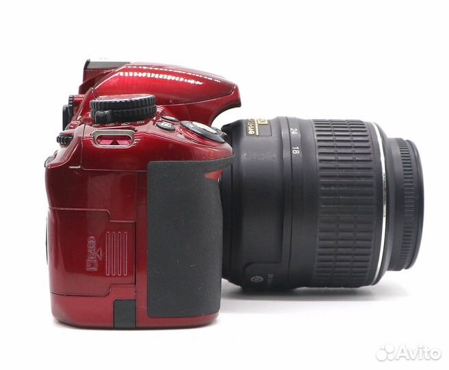 Nikon D3100 kit красный (пробег 2855 кадров)