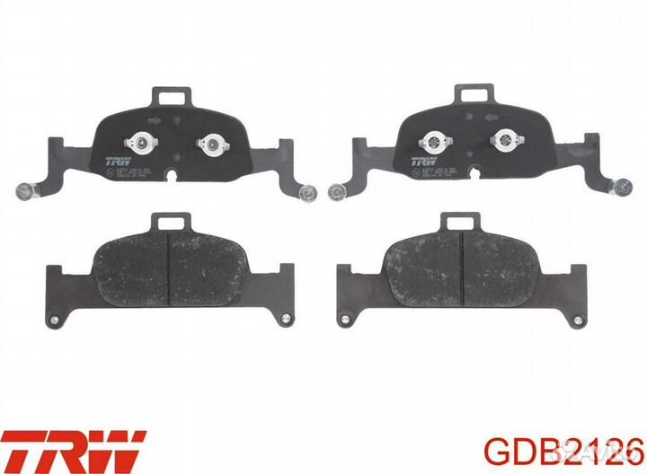 Колодки передние TRW GDB2126 GDB2126 TRW