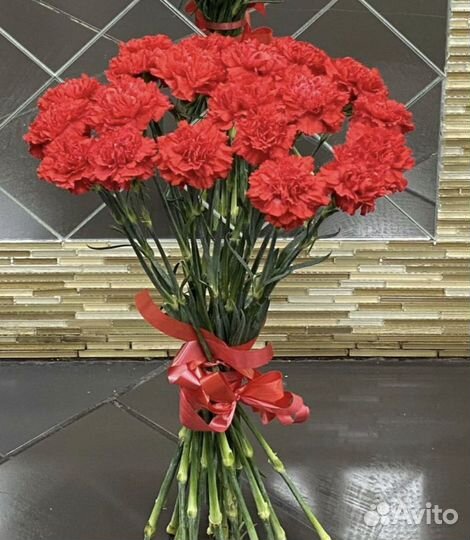 Букет гвоздик