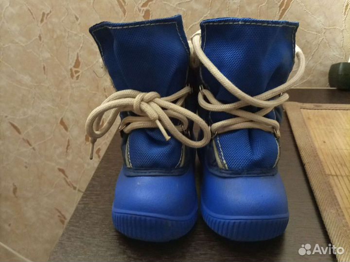 Сапоги детские демисезонные 24