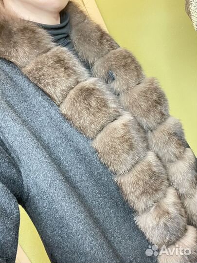 Пальто 100% кашемир оверсайз