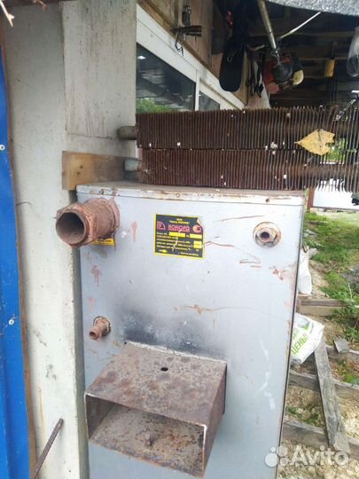 Твердотопливный котел длительного горения бу