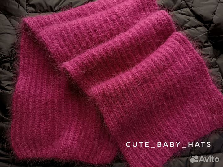 Шарф вязаный