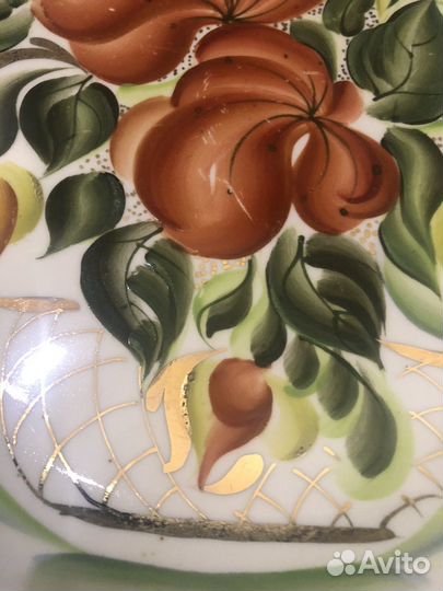 Блюдо фарфоровое Хайта