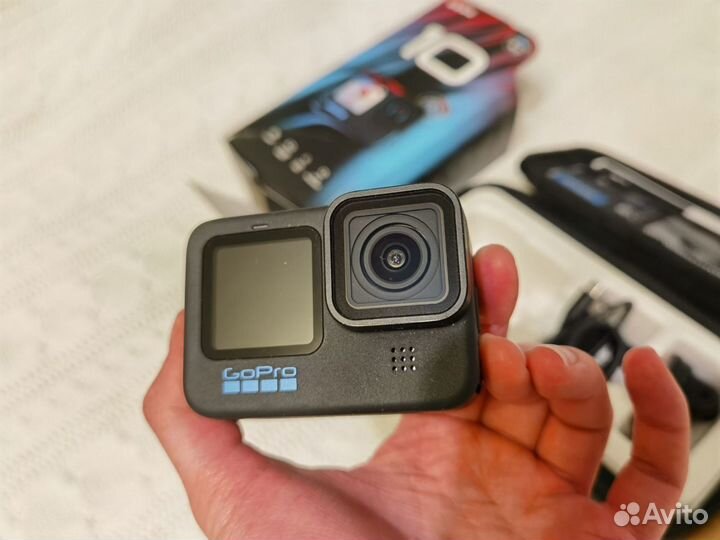 GoPro hero 10 + кейс, поплавок и прищепка