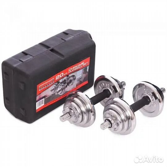 Гантели разборные 20 кг пара железные