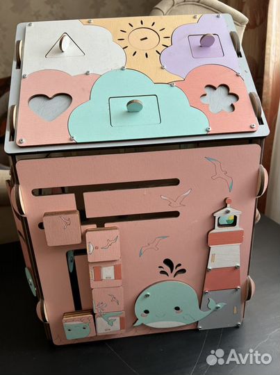 Бизиборд домик большой