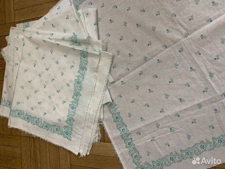 Платок хлопковый новый Винтаж СССР