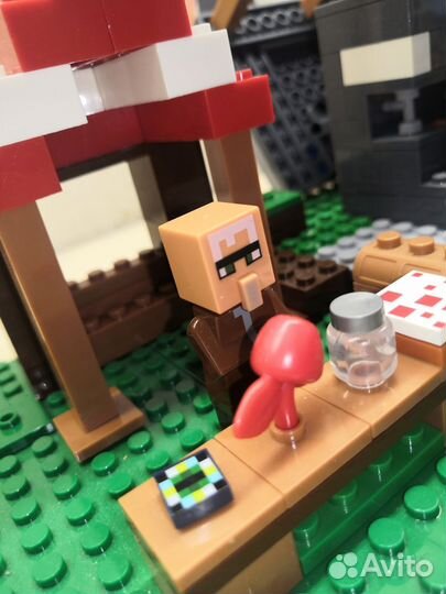 Конструктор деревня майнкрафт бу