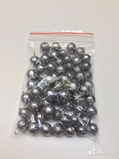 Груз рыболовный Чебурашка разборная Набор 60 шт