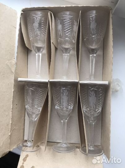 Рюмки хрусталь