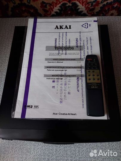 Видеоплеер пишущий Akai VS-r150edg