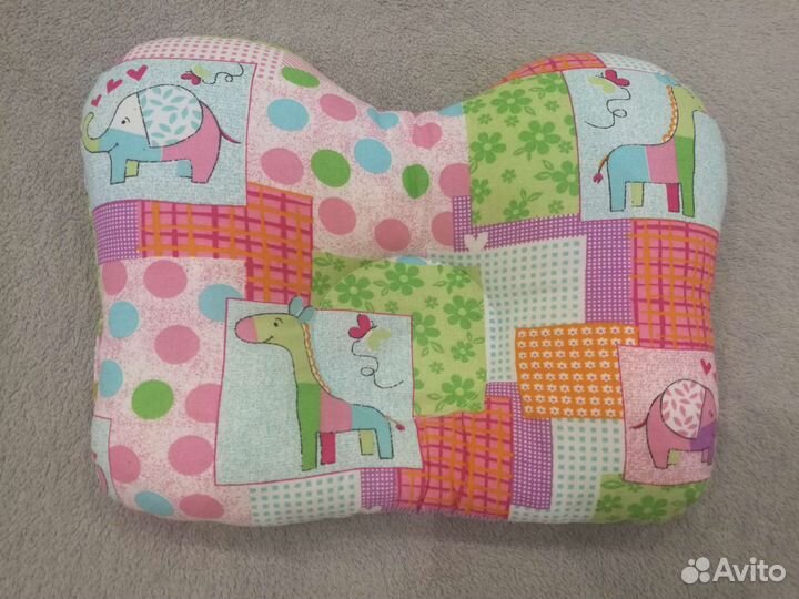 Подушка ортопедическая под голову детей до года