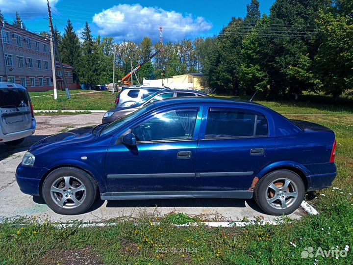 Opel Astra 1.6 МТ, 2003, 266 000 км