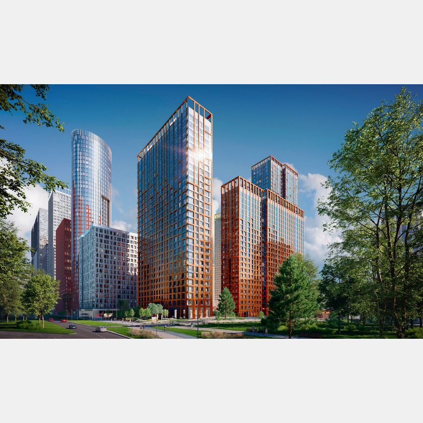 1-к. квартира, 35,4 м², 2/27 эт.