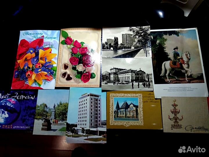 Открытки чистые без надписей