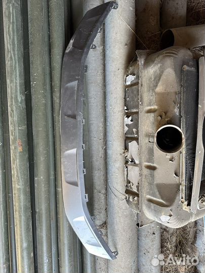 Накладка бампера тигуан 2