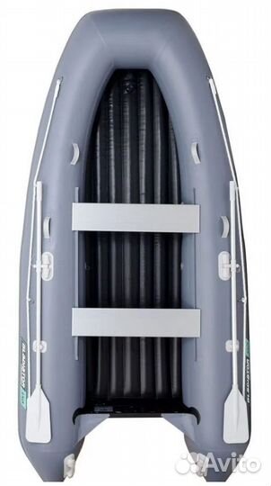 Лодка пвх Gladiator E350 PRO темно-серый