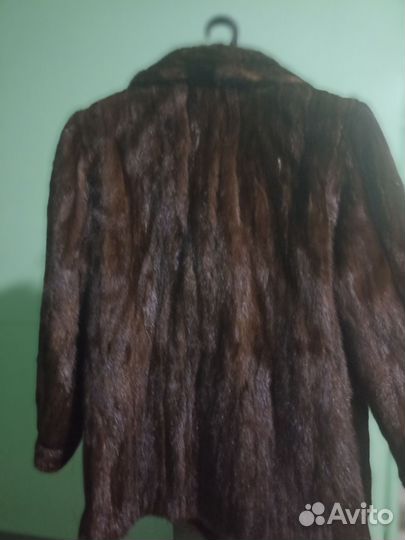 Полушубок из лапок норки. 52 - 54