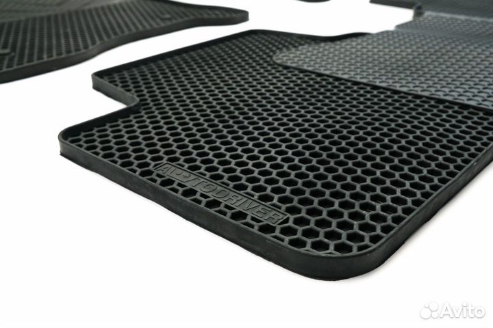 Резиновые ковры avtodriver для Лада Веста